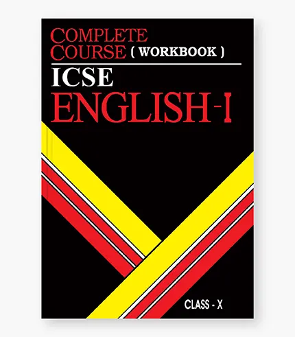 Complete Course Workbook English 1 ICSE Class 10_9789388623186