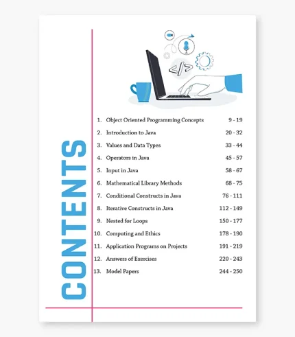 icse class 9 computer applications book contents