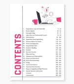 isc class 12 computer science book contents