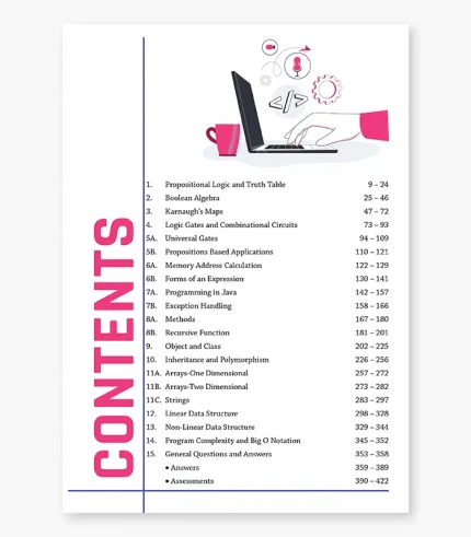 isc class 12 computer science book contents