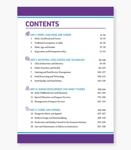 Home Science Textbook CBSE Class 12