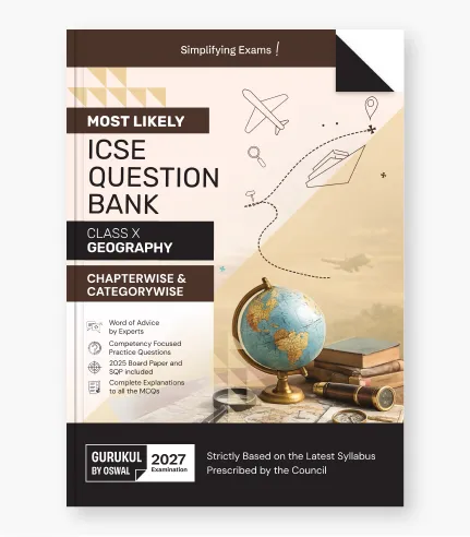 Geography Question Bank for ICSE Class 1_1 ICSE Class 10 Geography Civics Most Likely Question Bank