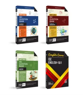 ISC Most Likely Question Bank Bundle Class 12 Set of 4 PCBE