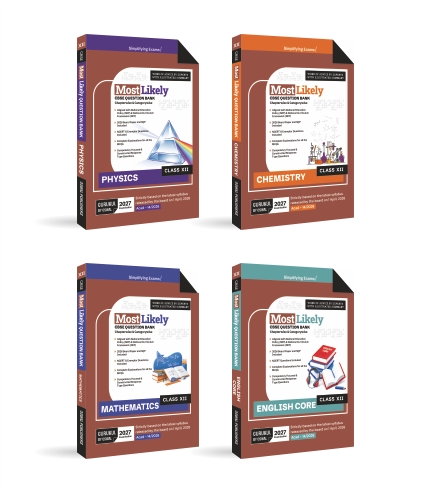 CBSE Question Bank Class 12 Bundles (Set of 4)-Physics, Chemistry, Maths & English CBSE Question Bank Class 12 Bundles Set of 4 Physics Chemistry Maths English
