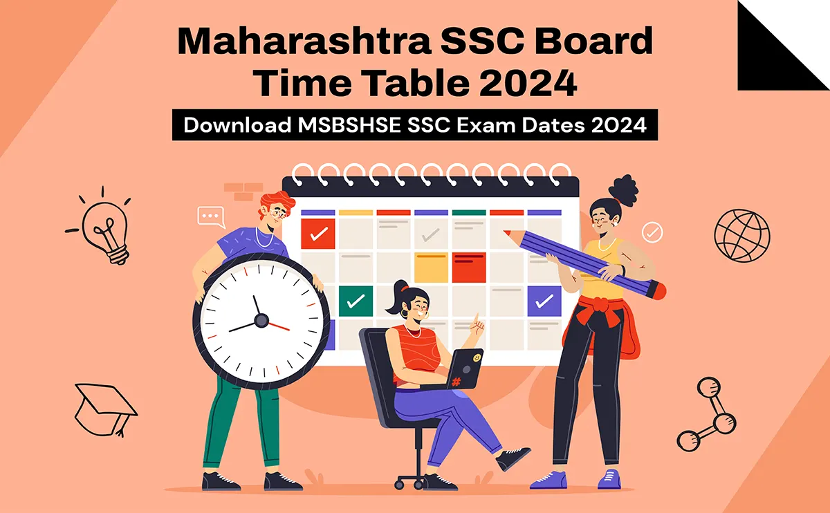 Maharashtra Board SSC Time Table 2024