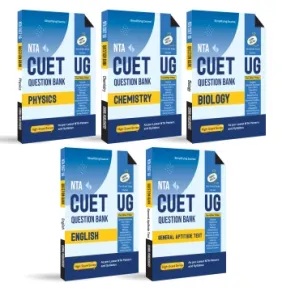 CUET [UG] Question Bank Bundles Physics, Chemistry, Biology , English & General Test