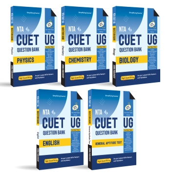 CUET [UG] Question Bank Bundles Physics, Chemistry, Biology , English & General Test