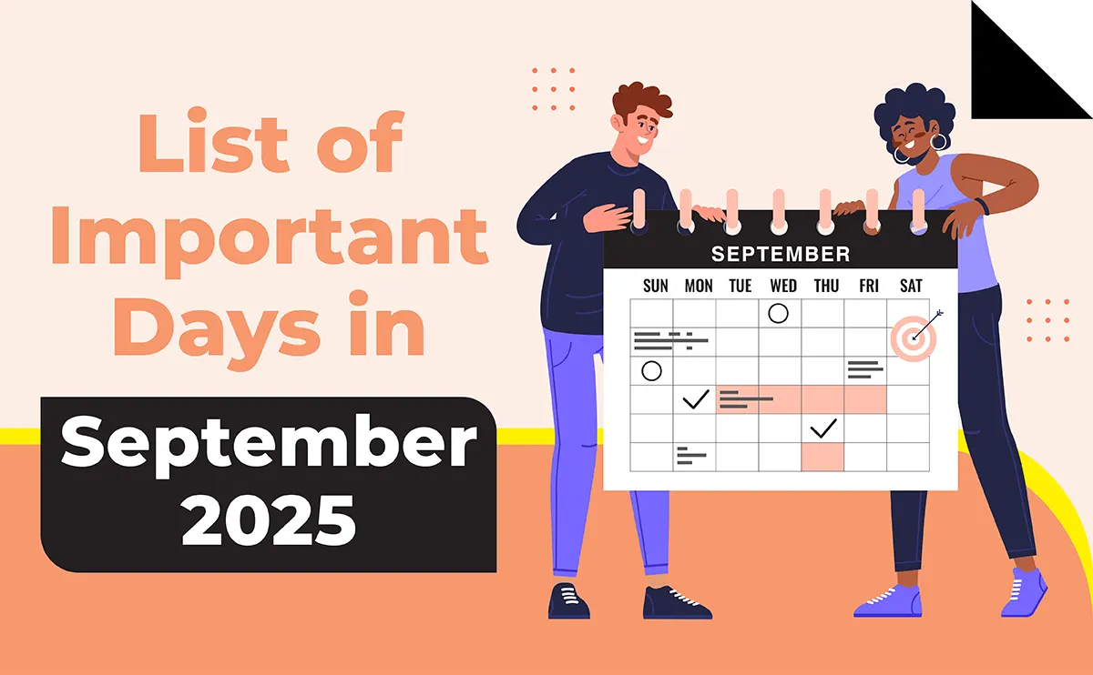 List of Important Days in September 2025
