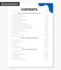 cbse class 11 geography question bank contents
