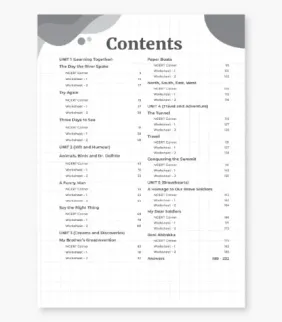 English Worksheet for Class 7