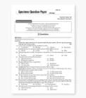 class 10 icse biology specimen paper