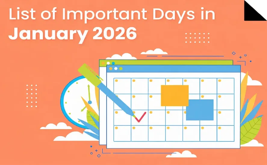 List of Important Days in January 2026