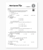 specimen papers for icse class 10 maths