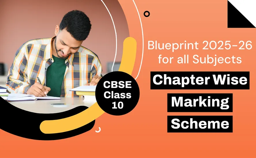 CBSE Class 10 Blueprint 2025-26 for all Subjects Chapter Wise Marking Scheme