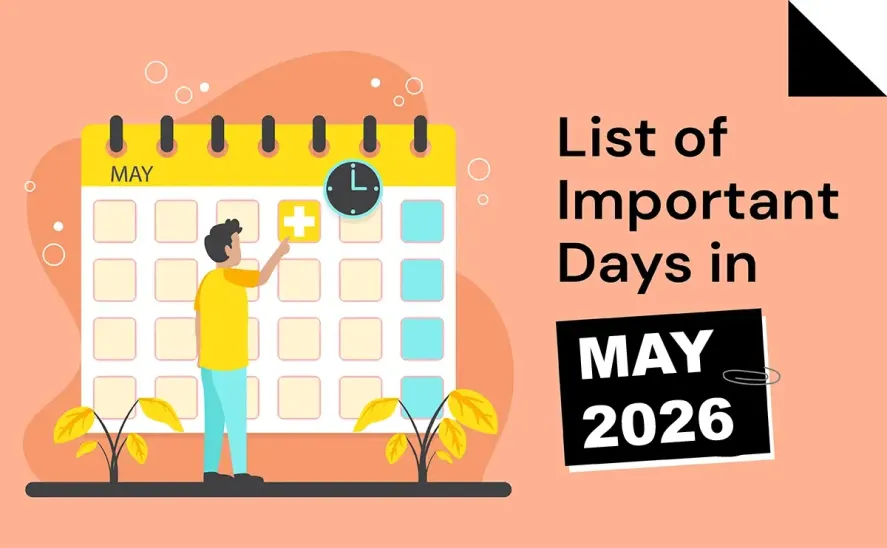 List of Important Days in May 2026