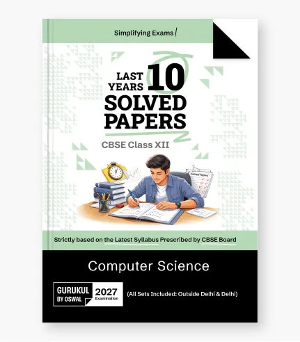 cbse 10 years solved papers class 12 computer science