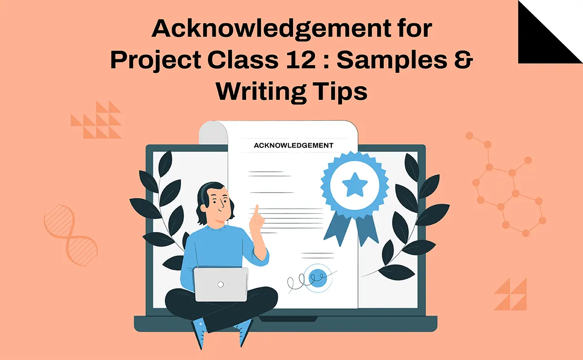 Acknowledgement for Project Class 12