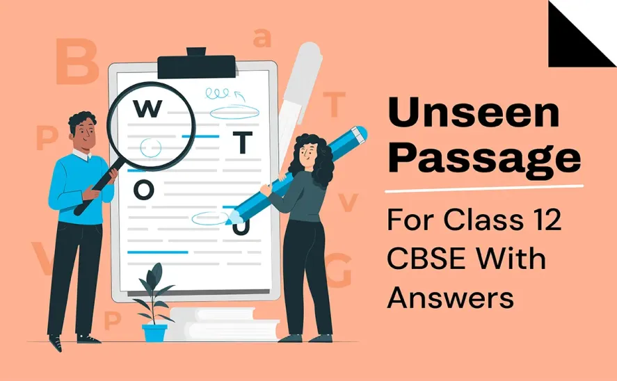 Unseen Passage for Class 12 CBSE