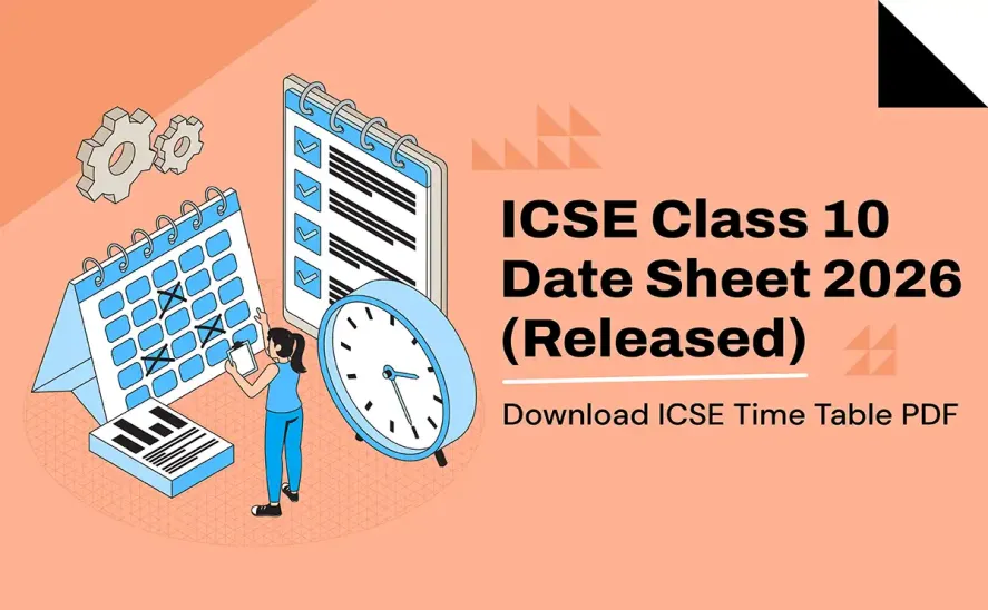 ICSE Class 10 Date Sheet 2026