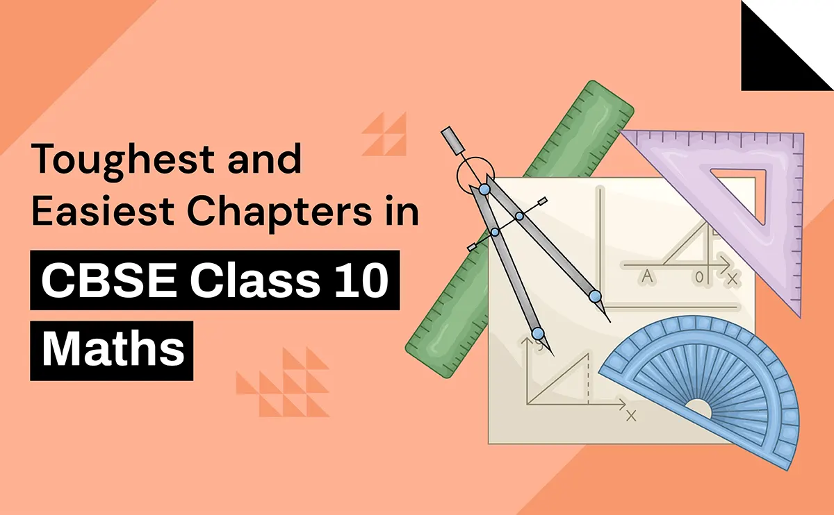 Toughest and Easiest Chapters in CBSE Class 10 Maths