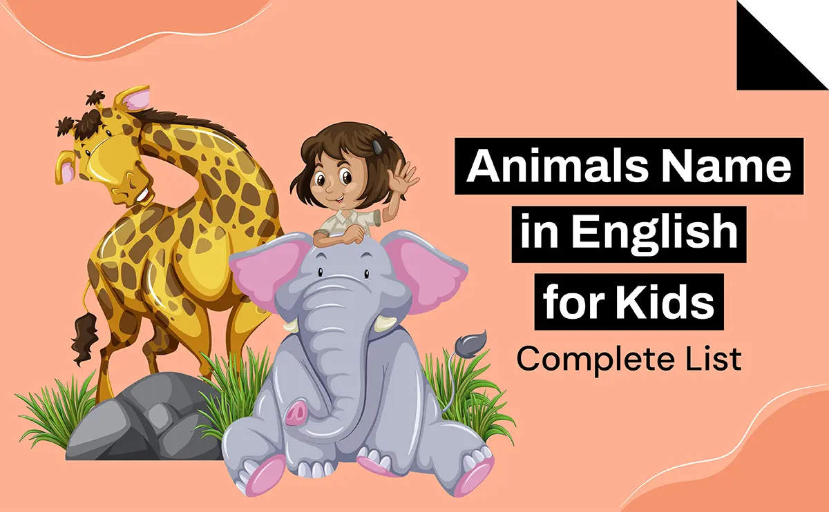 Animals Name in English for Kids