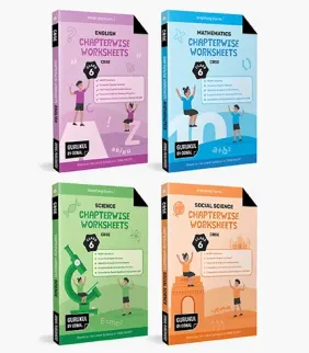 gurukul by oswal chapterwise worksheets cbse class 6 bundles set of 4