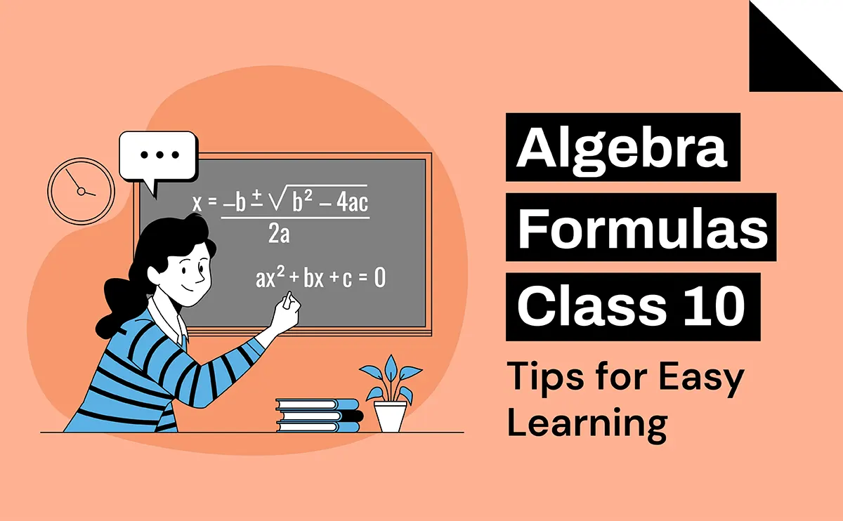 Algebra Formulas Class 10