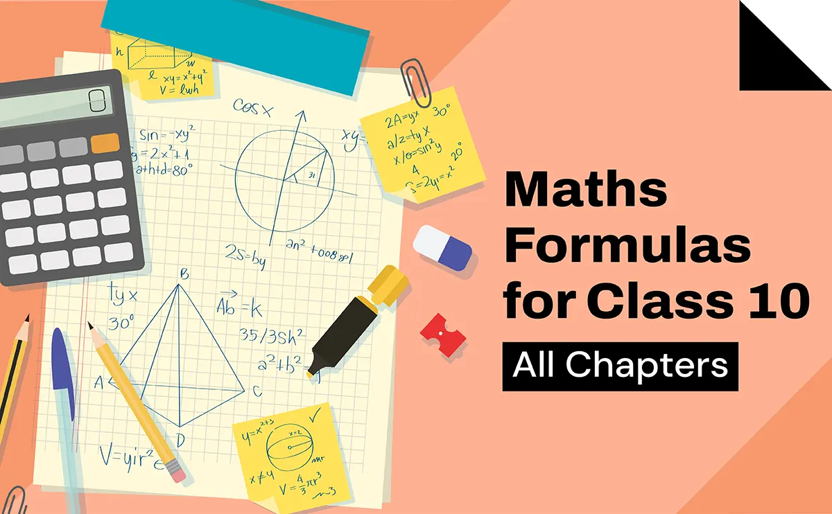 Maths Formulas for Class 10