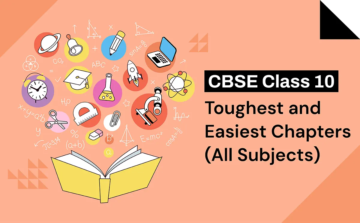 CBSE Class 10 Toughest and Easiest Chapters (All Subjects)