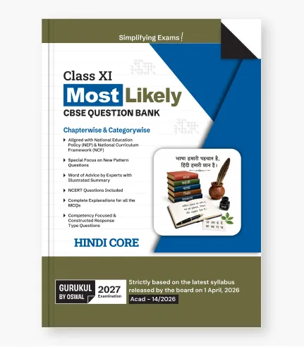 Hindi Core Question Bank for CBSE Class 11 Exam 2027 1