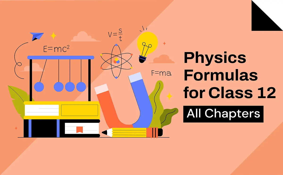 Physics Formulas for Class 12