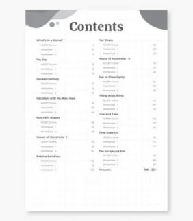 Maths Worksheet for Class 3