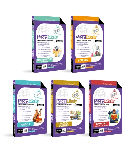 CBSE Class-10 Most-Likely QuestionBank Bundle Set of 5 2027(A) CBSE Class 10 Most Likely QuestionBank Bundle Set of 5 2027A